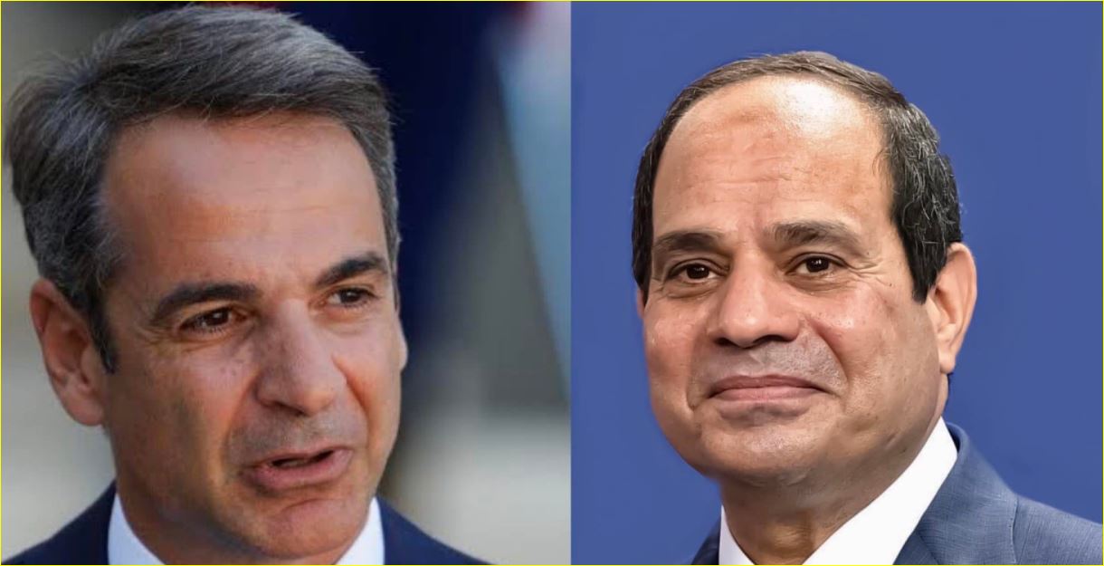الرئيس السيسي ورئيس وزراء اليونان