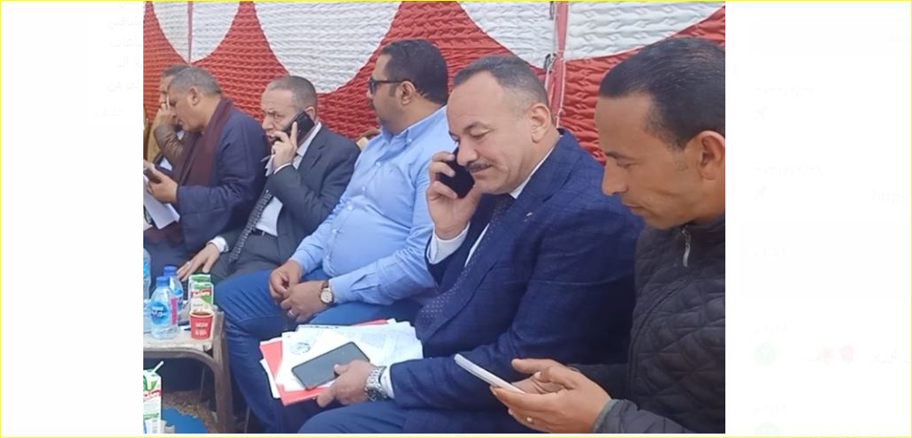 تواجد ومتابعة ملحوظان لنواب البرلمان فى سرادق الانتخابات