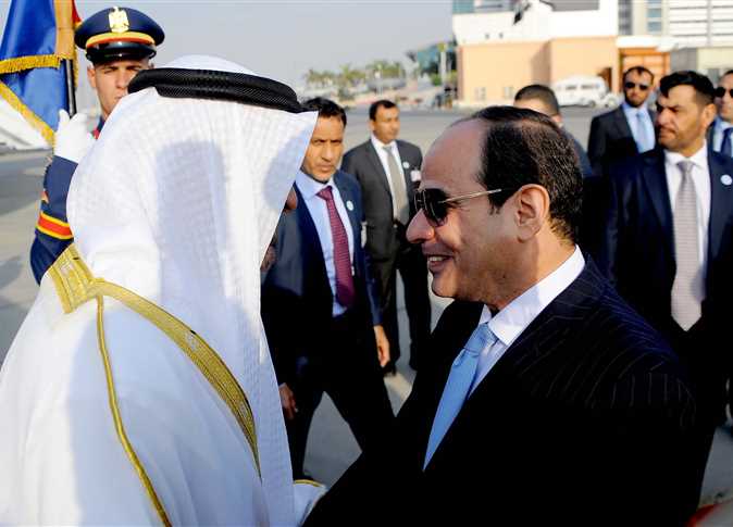 السيسي يستقبل محمد بن زايد