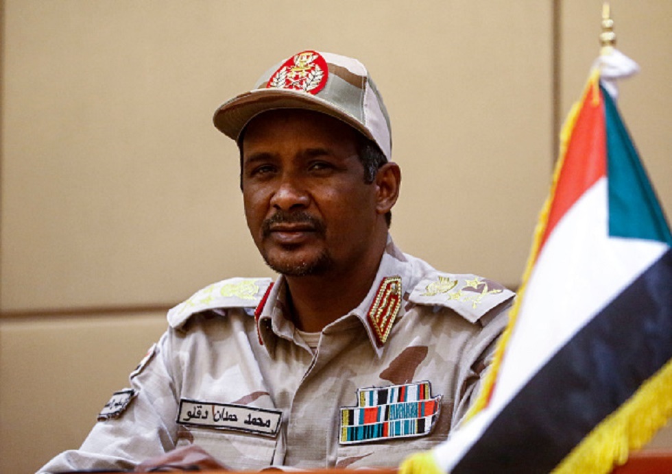 نائب رئيس مجلس السيادة السوداني محمد حميدتي