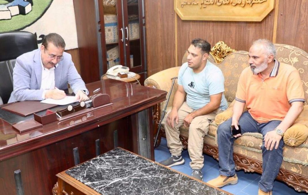 اللواء إبراهيم أبو ليمون محافظ المنوفية