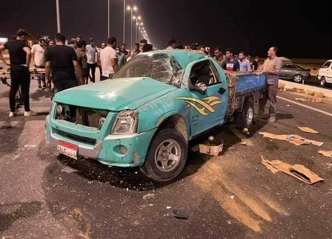 انقلاب سيارة ربع نقل