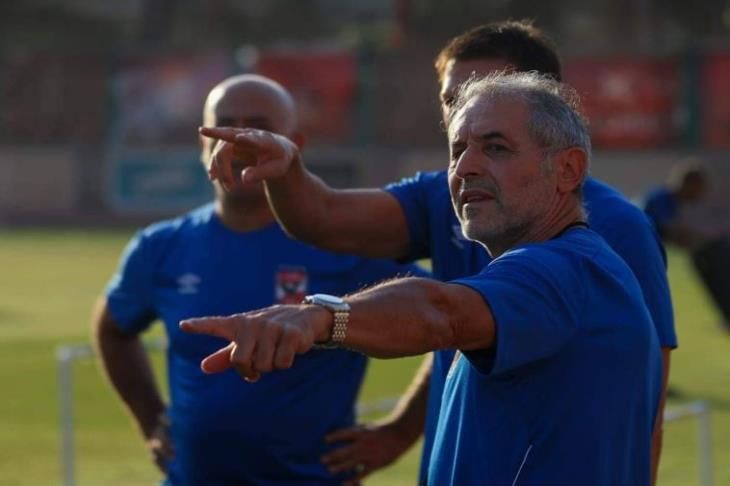 كولر في تدريب الأهلي