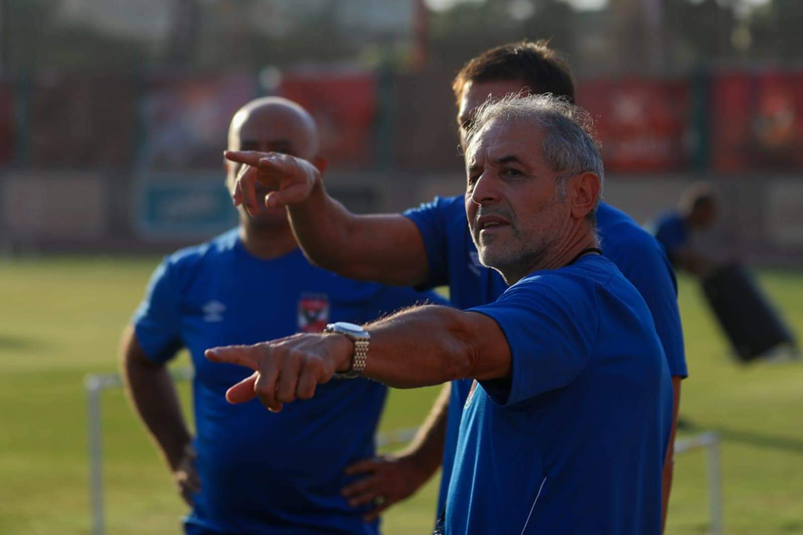 كولر في تدريب الأهلي
