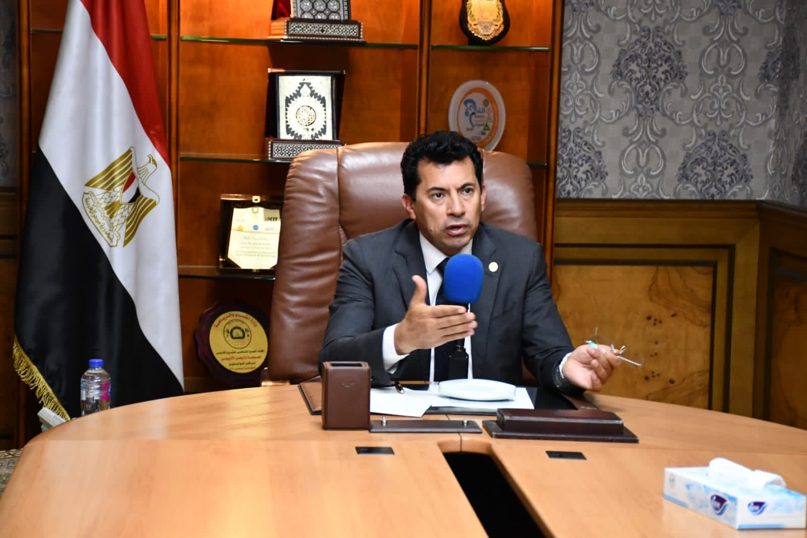 الدكتور أشرف صبحي وزير الشباب والرياضة
