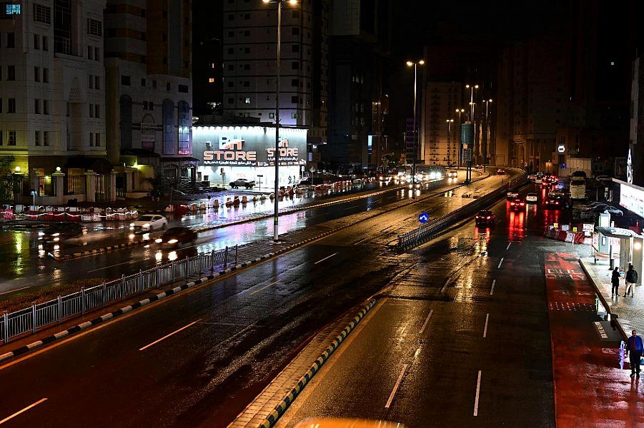 أمطار مكة المكرمة