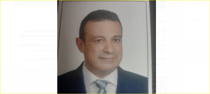 المهندس محمد الدسوقي، عضو المجلس التصديري للحاصلات الزراعية