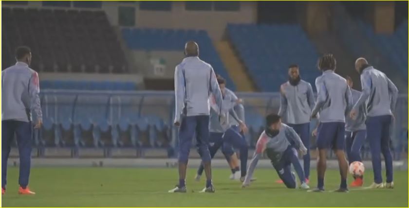فريق نجوم الرياض يستعد للمواجهة المرتقبة مع باريس سان جيرمان