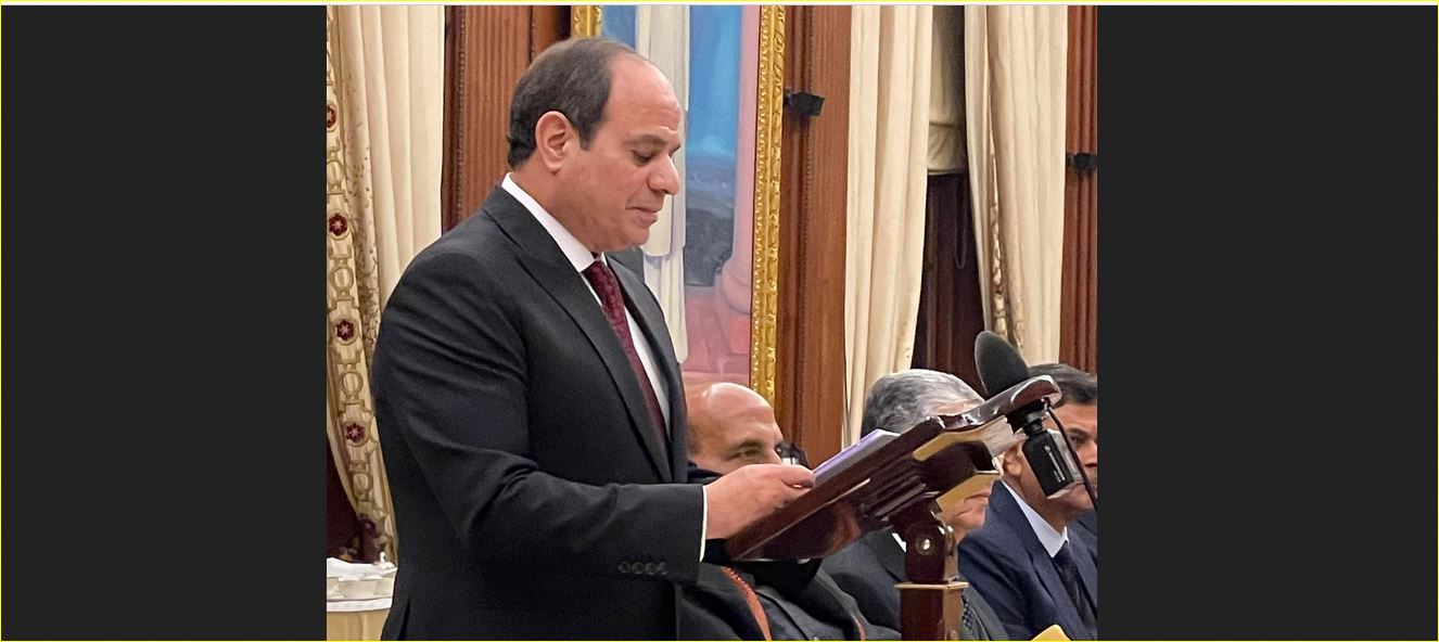 الرئيس السيسى يلقى كلمته