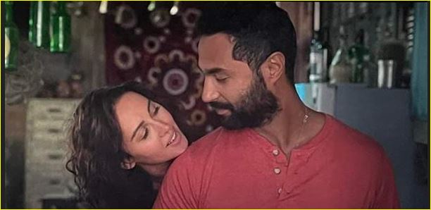 لقطة من فيلم "أنا لحبيبى" كريم فهمى ورنا رئيس