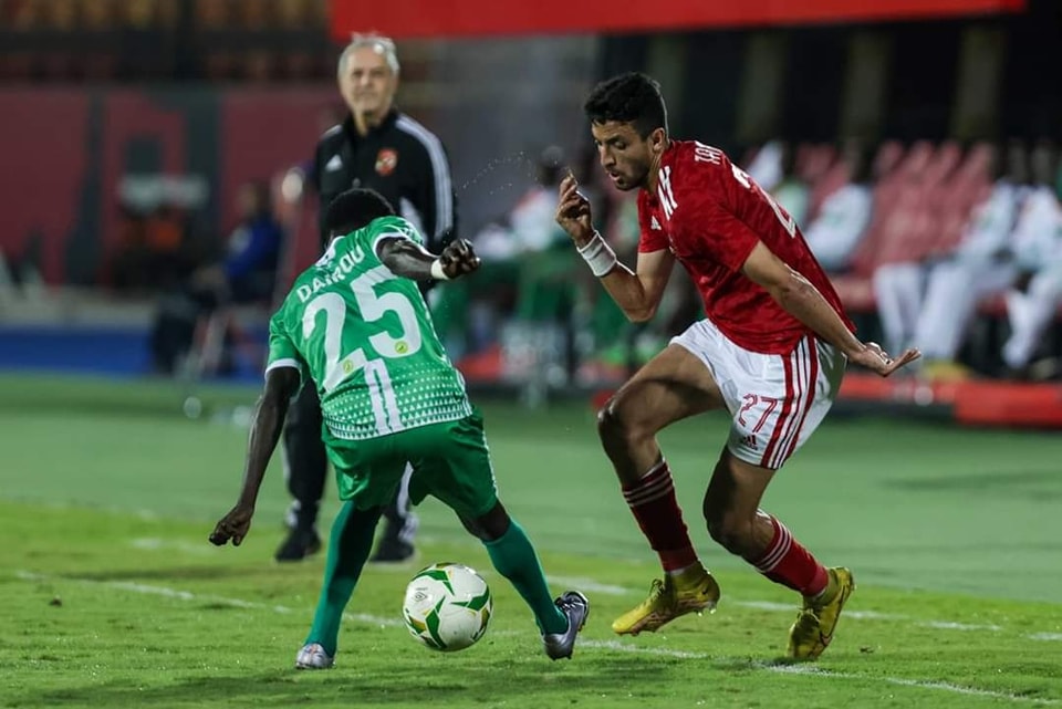 الاهلي والقطن الكاميروني