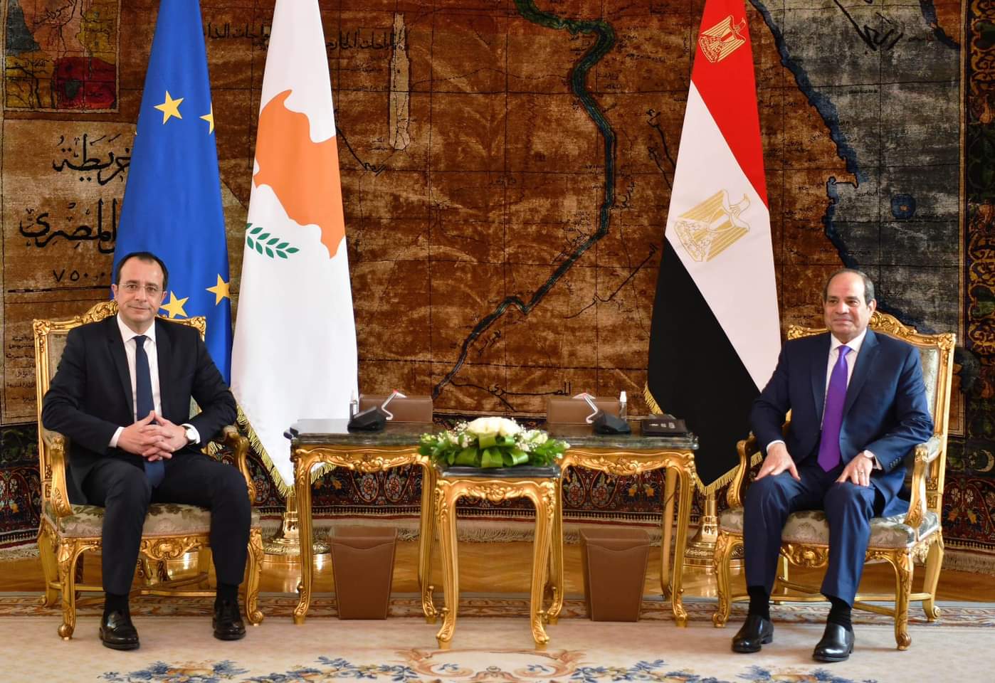 السيسي ونظيره القبرصي