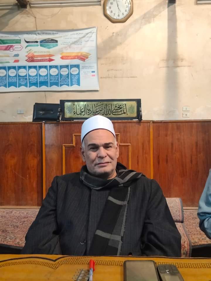 الشيخ زكريا الخطيب، وكيل وزارة الأوقاف فى محافظة المنوفية
