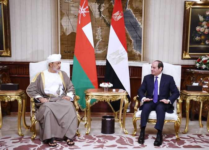 الرئيس السيسي وسلطان عمان