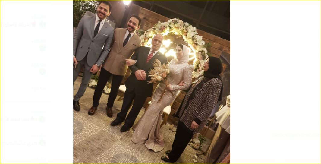 خطوبة الآنسة بسملة خالد سعد علي المحاسب مصطفي محمود هاشم