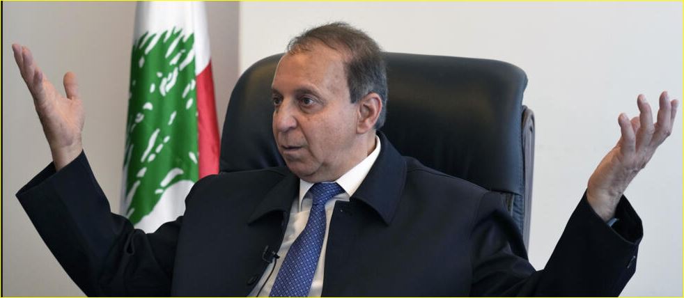 عصام شرف الدين وزير المهجرين اللبنانى