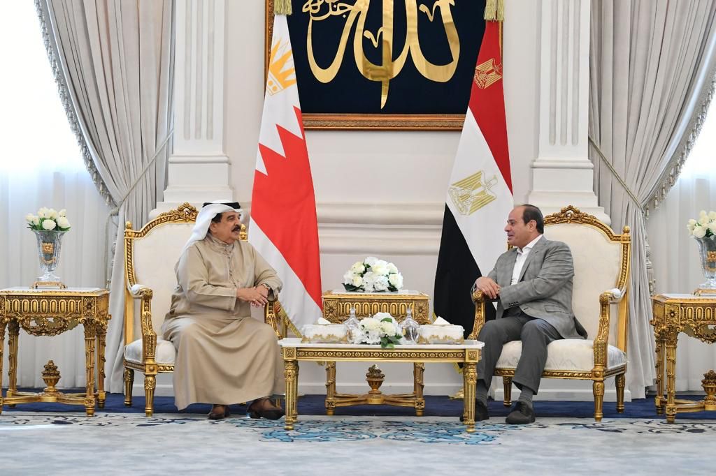 السيسي وعاهل البحرين