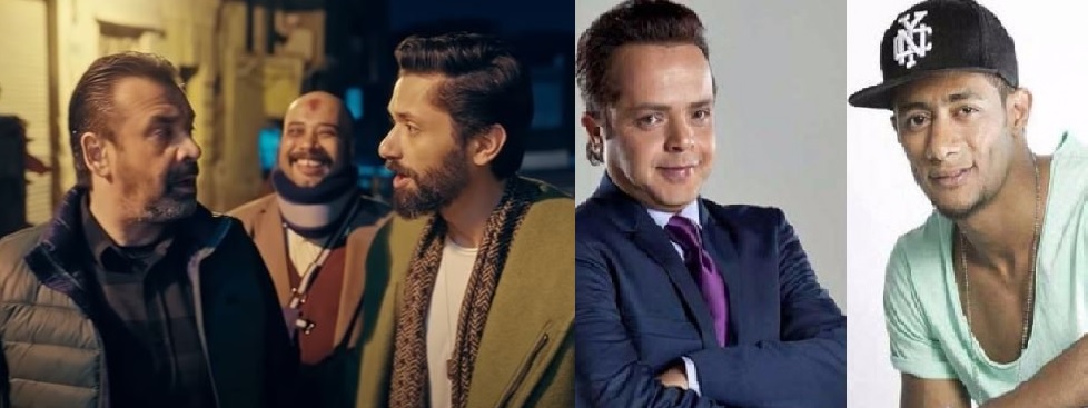 رمضان وهنيدى ولقطة من بيت الروبى