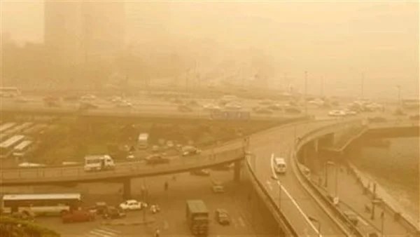 انخفاض الرؤية الأفقية بالقاهرة الكبرى