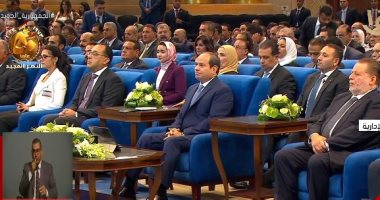 السيسي في مؤتمر حكاية وطن