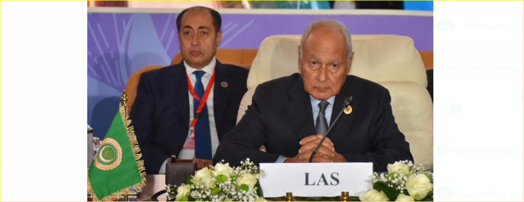 أحمد أبو الغيط الأمين العام لجامعة الدول العربية
