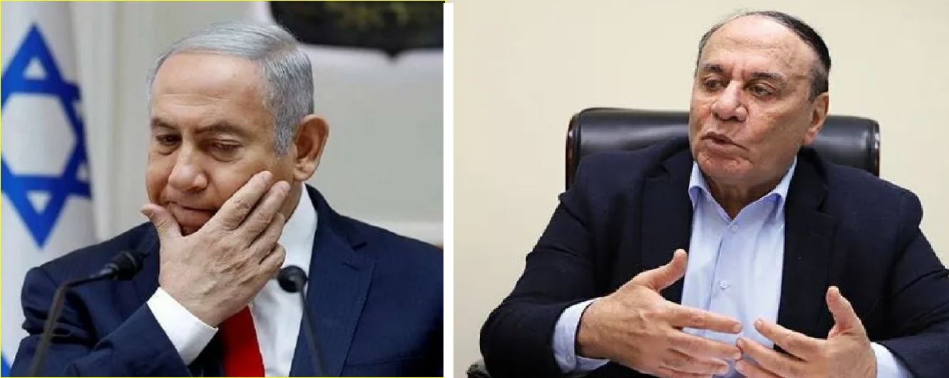 اللواء الدكتور سمير فرج ونتنياهو