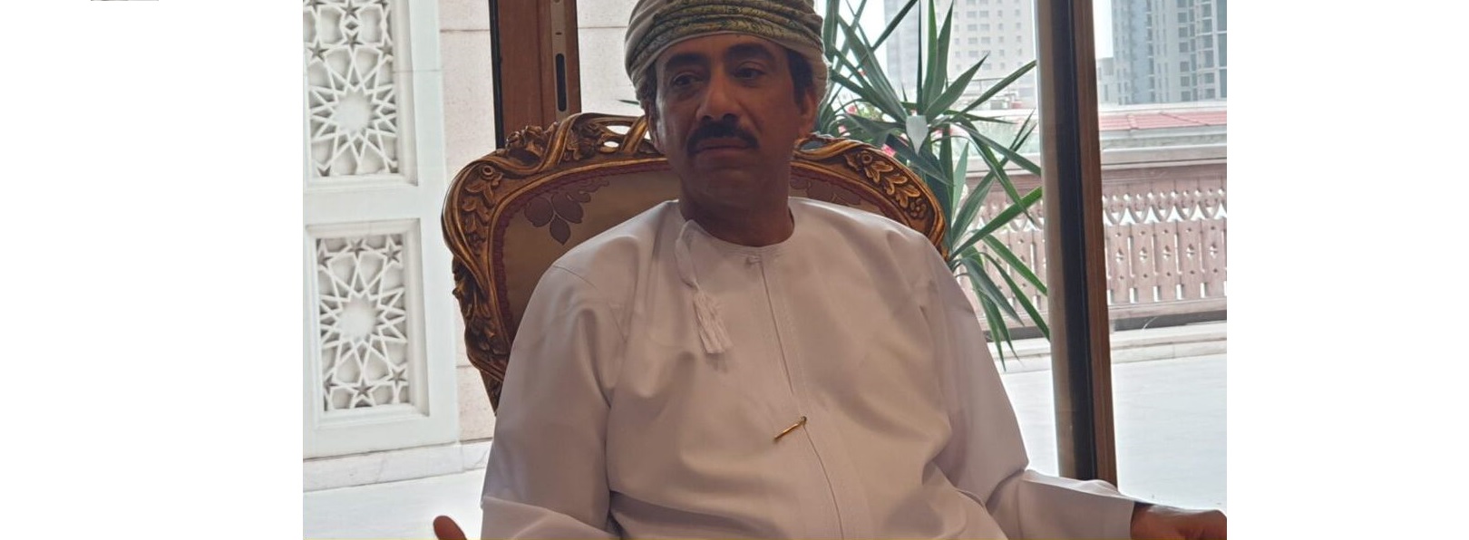 عبد الله بن ناصر الرحبى سفير عمان بالقاهرة