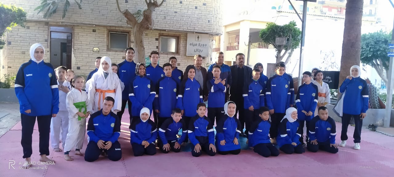 كاراتيه متحدو الإعاقة بنادي محافظة الفيوم