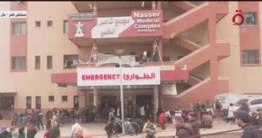 محيط مجمع ناصر بغزة