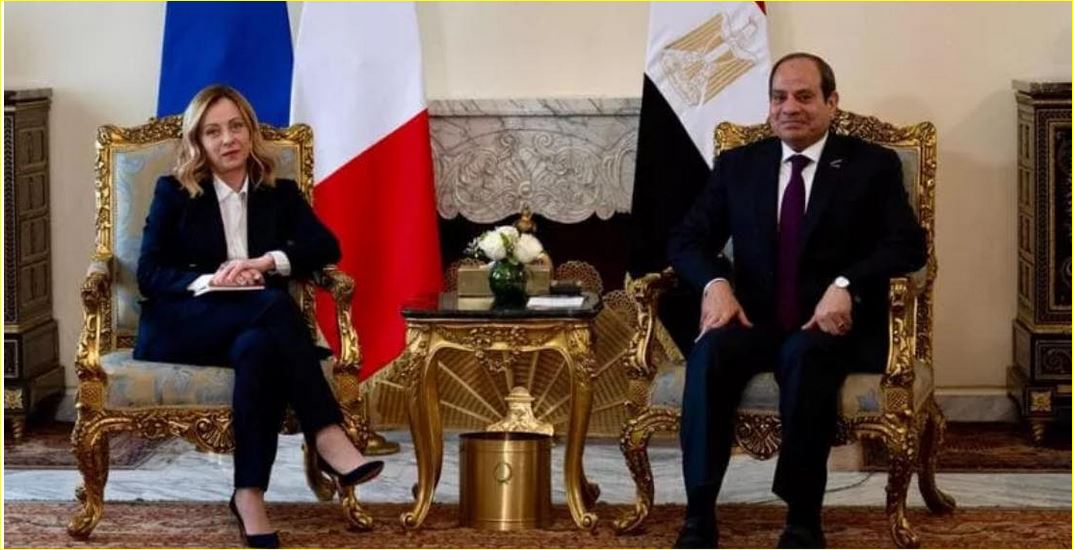 الرئيس السيسى وجورجيا ميلونى