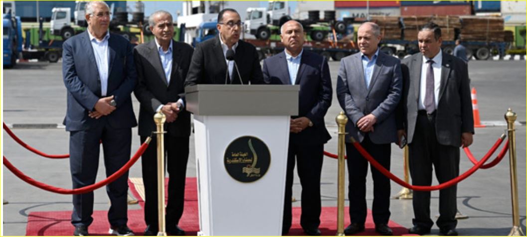 د. مدبولى فى المؤتمر الصحفى