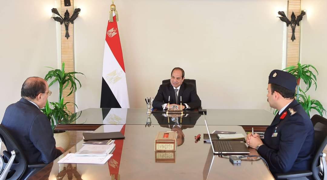 السيسي ومستشار رئيس الجمهورية للتخطيط العمراني