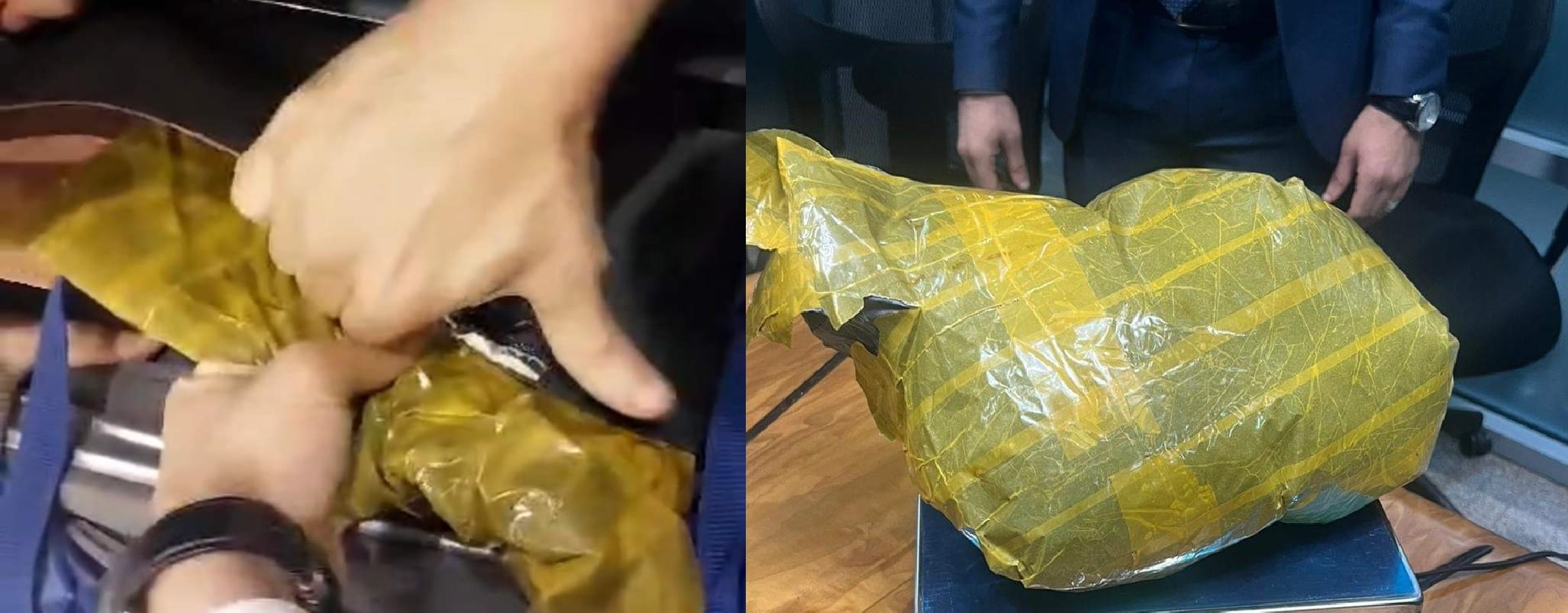 المخدرات المضبوطة
