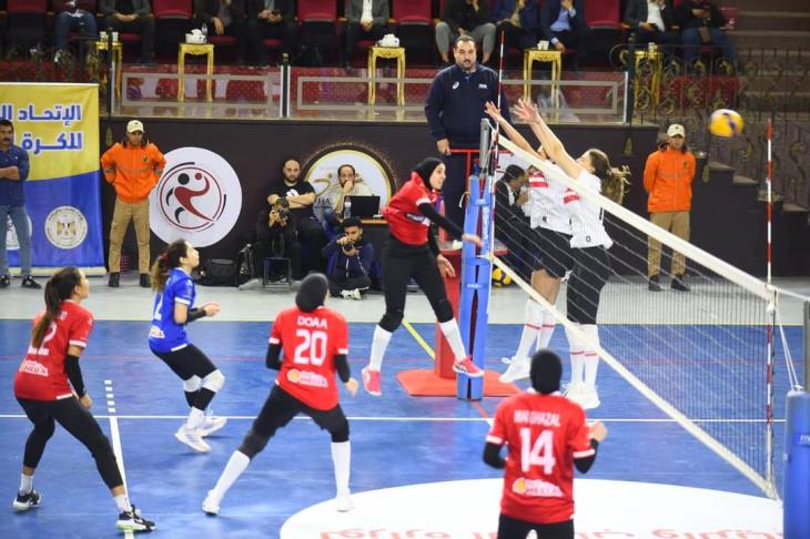 الأهلي والزمالك للكرة الطائرة سيدات