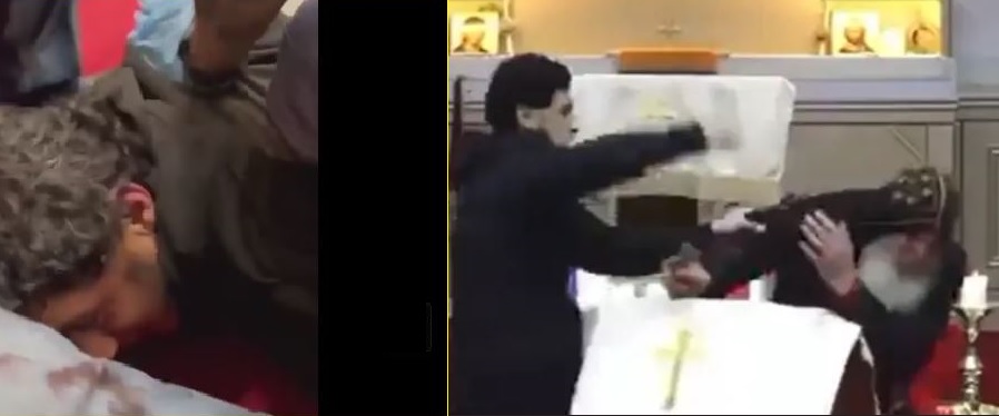 الجانى ولحظات القبض عليه