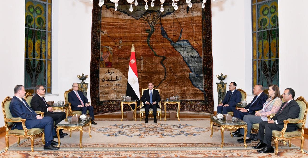 السيسي ورئيس الوزراء الفلسطيني