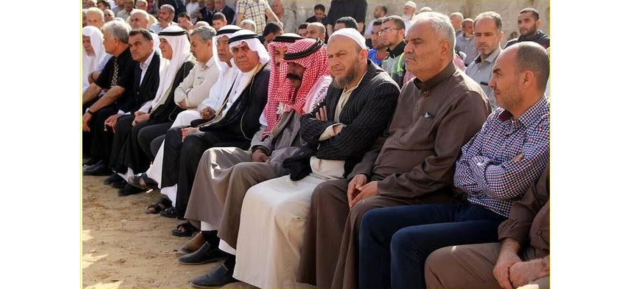 رؤساء العشائر الفلسطينية في غزة