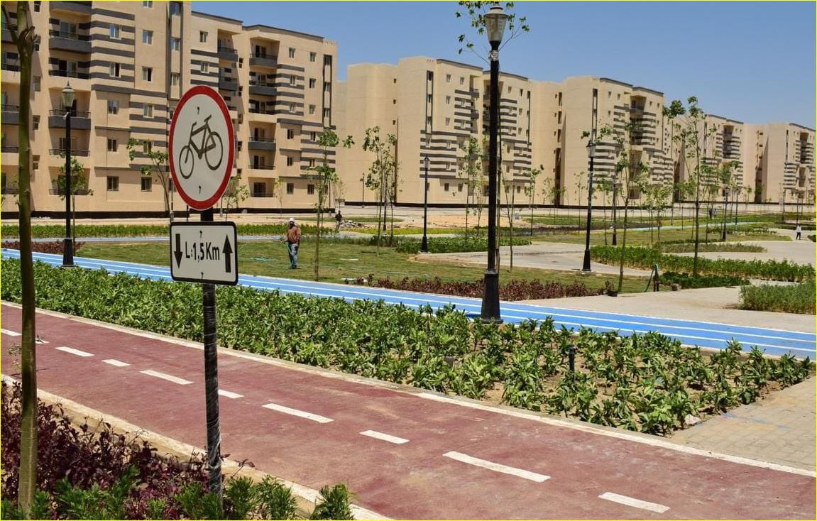 الوحدات السكنية في اكتوبر الجديدة