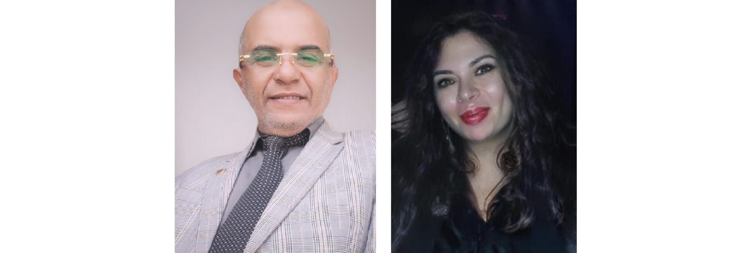 د. أمنية المراغي والمخرج خالد سالم
