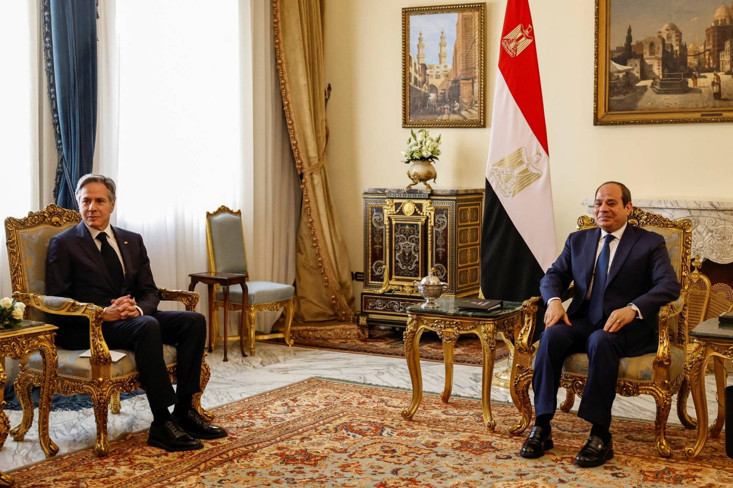 السيسي وبلينكن