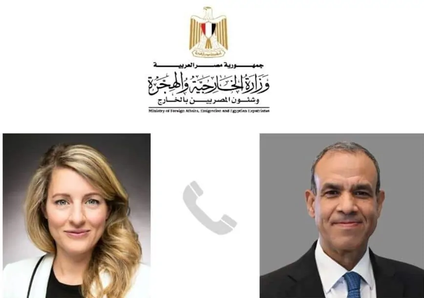 عبد العاطى ونظيرته الكندية