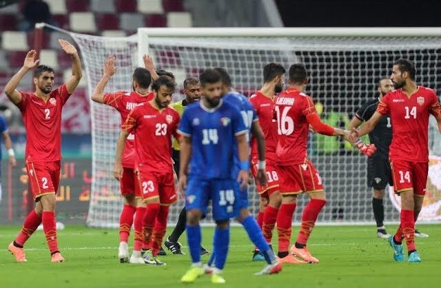 منتخب البحرين والكويت