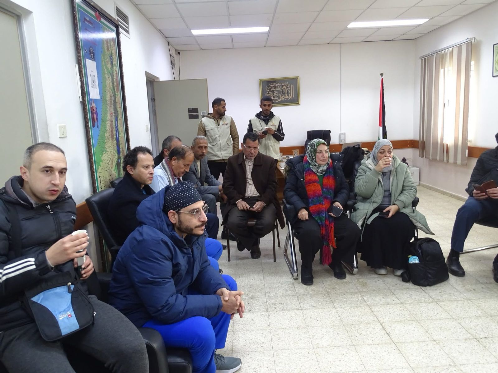 جانب من الزيارة