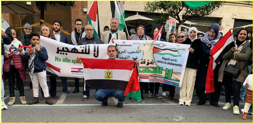 جانب من الجالية المصرية فى روما