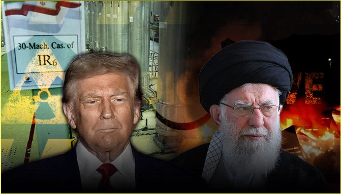 الرئيس الأمريكي دونالد ترامب والمرشد الأعلى الإيراني آية الله علي خامنئي 