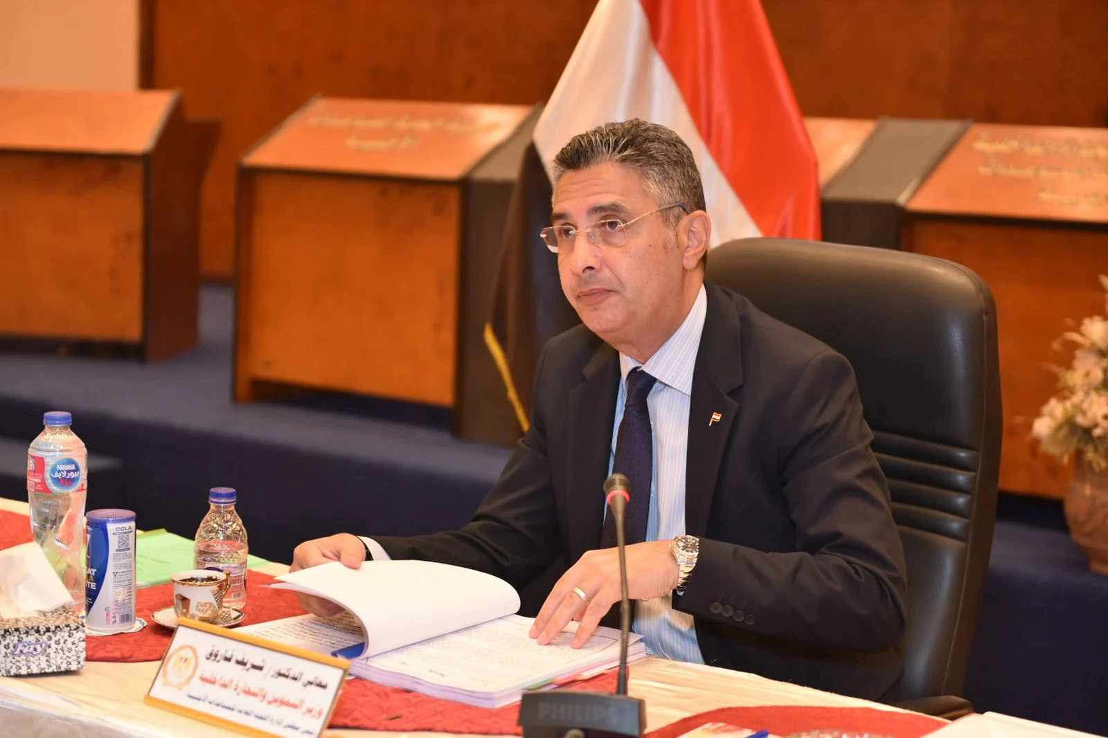 الدكتور شريف فاروق وزير التموين