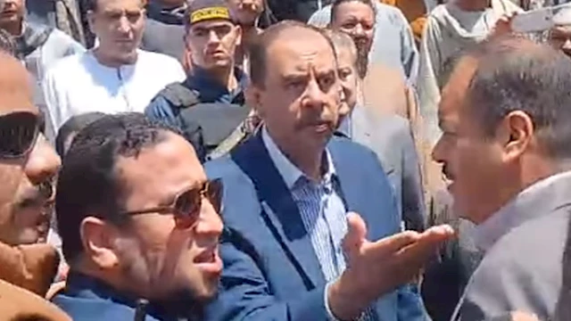 مشاجرة نائـب محافظ سوهاج والسكرتير العام