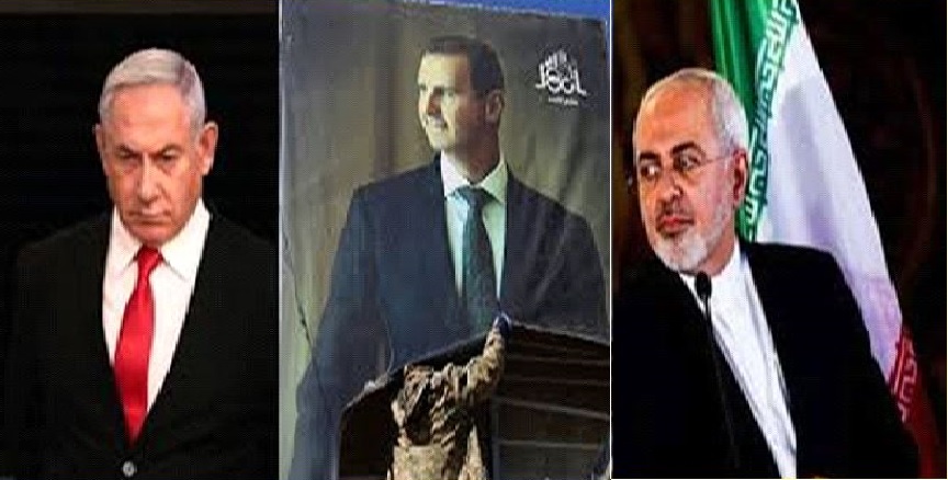 وزير الخارجية الإيراني عباس عراقجي وبشار ونتنياهو