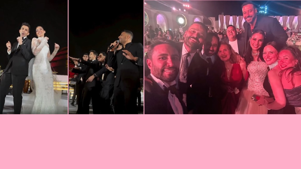 حفل زفاف ليلى زاهر وهشام جمال