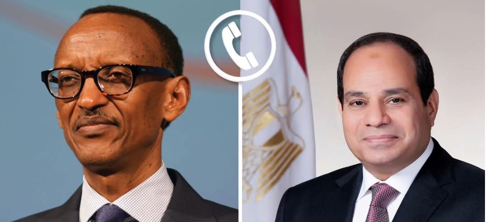 الرئيس السيسي ونظيره الرواندي